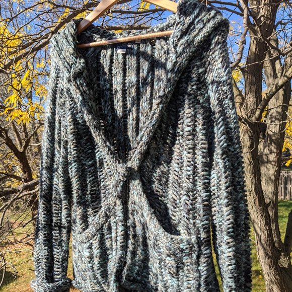 Anthropologie Hand Knit By Dollie Foehn Wool Cardigan - Picture 5 of 14